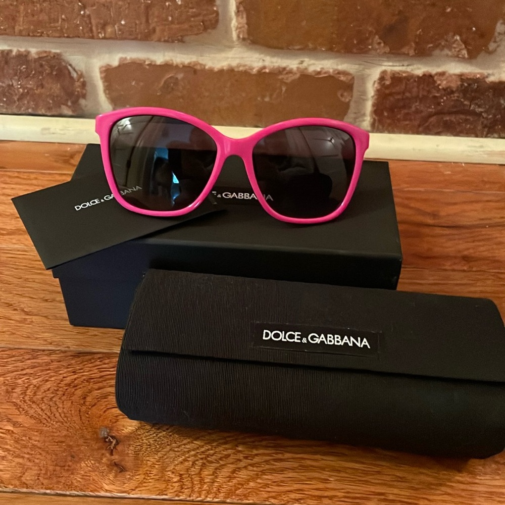 Pink Dolce &Gabbana Sunglasses